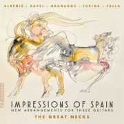 The Great Necks Guitar Trio - Impressions of Spain (2022) [Hi-Res]