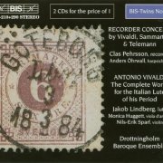 Drottningholm Baroque Ensemble - Recorder Concerti and Italian Lute Works by Vivaldi, Sammartini & Telemann (1995)