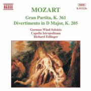 German Wind Soloists, Capella Istropolitana, Richard Edlinger - Mozart: Gran Partita / Divertimento, K. 205 (1995)