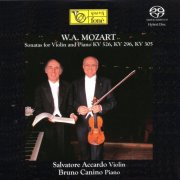 Salvatore Accardo - Mozart: Sonatas for Violin and Piano KV 526, KV 296, KV 305 (2021) [SACD]