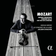 Amihai Grosz, Le Concert de la Loge & Julien Chauvin - Mozart: Sinfonia Concertante, Symphony No. 39 & Così Fan Tutte Overture (2025) [Hi-Res]
