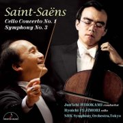 Ryoichi Fujimori, Junichi Hirokami, NHK Symphony Orchestra - Saint-Saëns: Cello Concerto No. 1 & Symphony No. 3 “Organ" (2025) [Hi-Res]