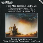 Ronald Brautigam - Mendelssohn: Piano Concertos (1995) CD-Rip