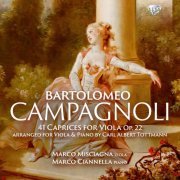 Marco Misciagna, Marco Ciannella - Campagnoli: 41 Caprices for Viola, Op. 22, arranged for Viola & Piano by Carl Albert Tottmann (2022) [Hi-Res]