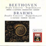 Philharmonia Orchestra, Sir Malcolm Sargent, Alceo Galliera, David Oistrakh - Beethoven: Triple Concerto / Brahms: Double Concerto (1990)
