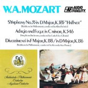 Süddeutsche Philharmonie, Alfred Scholz, Carlo Felice Cillario & Alexander von Pitamic - Mozart: Symphony No. 35 In D Major, K.385, Haffner / Adagio And Fugue In C Minor, K.546 / Divertimenti In F Major, K.138 / In D Major, K.136 (1974) [Hi-Res]