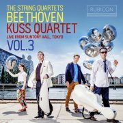 Kuss Quartet - Beethoven: The String Quartets, Live from Suntory Hall, Tokyo, Vol. 3 (2020) [Hi-Res]