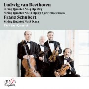 Párkányí Quartet - Ludwig van Beethoven: String Quartets Nos. 4 & 11 - Franz Schubert: String Quartet No. 8 (2022) [Hi-Res]