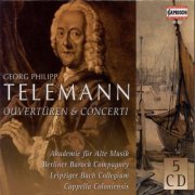 Akademie für Alte Musik, Berliner Barock Compagney, Leipziger Bach Collegium, Cappella Coloniensis - Telemann: Overtures & Concerti (2005)