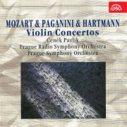 Čeněk Pavlík, Czech Radio Symphony Orchestra, Prague Symphony Orchestra - Mozart, Paganini and Hartmann: Violin Concertos (1997)